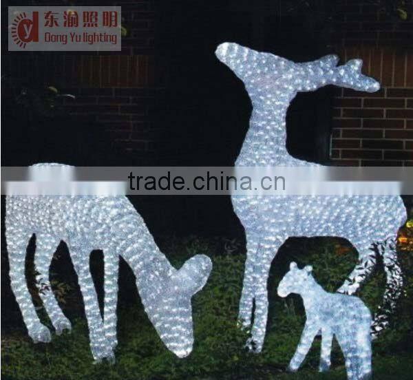 LED 3D deer motif light/animal motifs