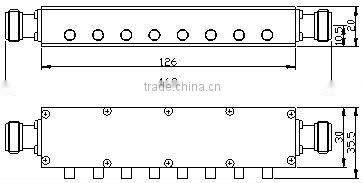 0-90dB in 1dB step 2/5/10Wattes RF variable step attenuator