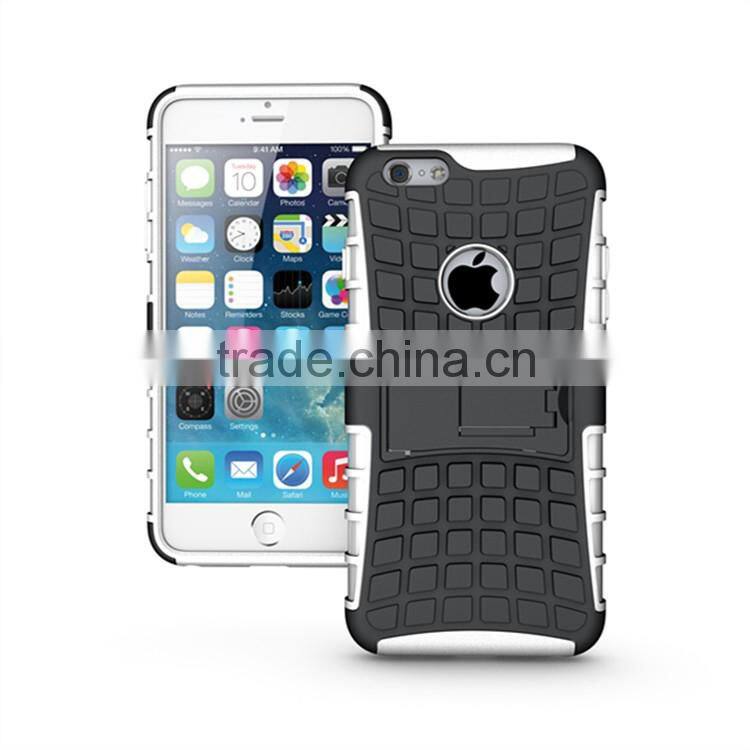 Stryfer tpu+pc 2 in 1 for iphone 6 armor case ,phone cases with stand fuction for iphone 6 plus