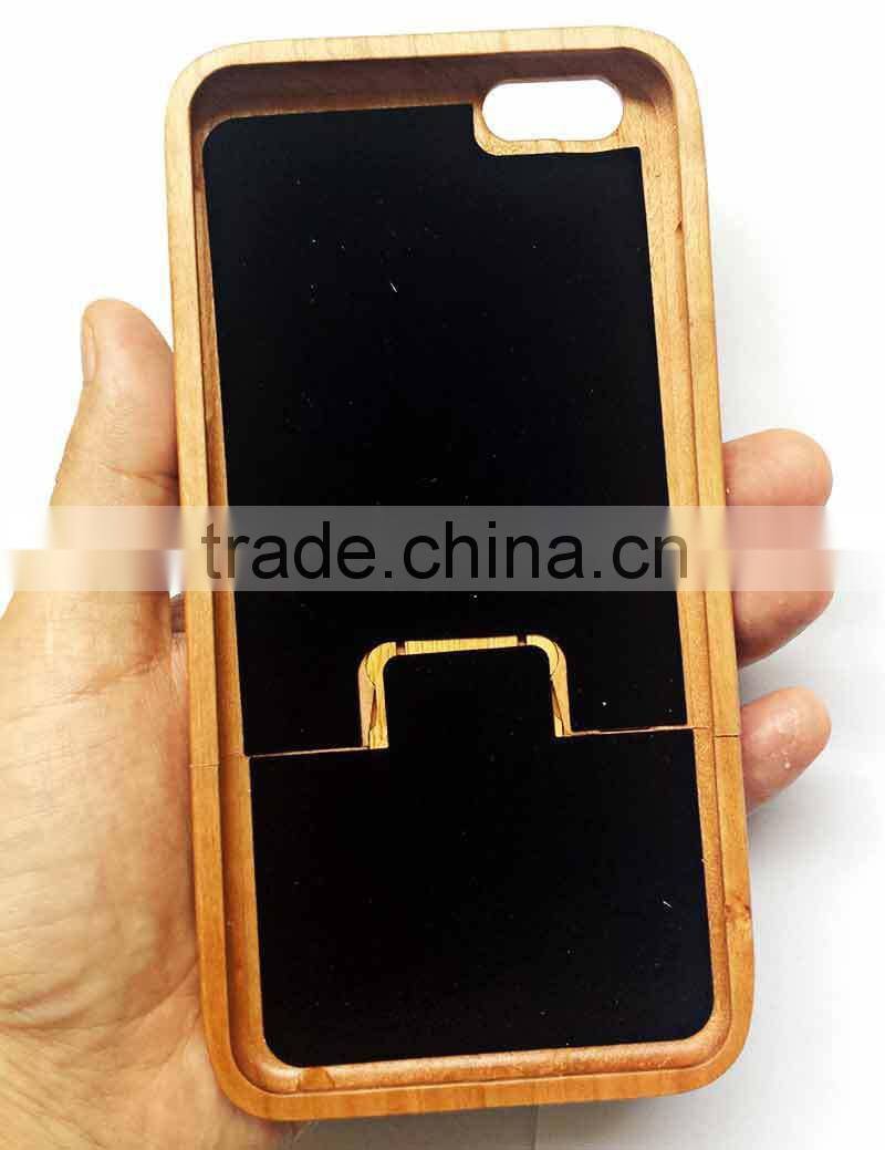 Real Cherry wood for iphone 6 case