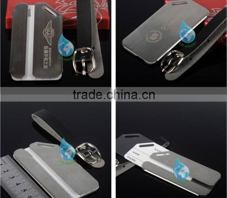 wholesale id luggage tags custom/ custom logo metal luggage tags