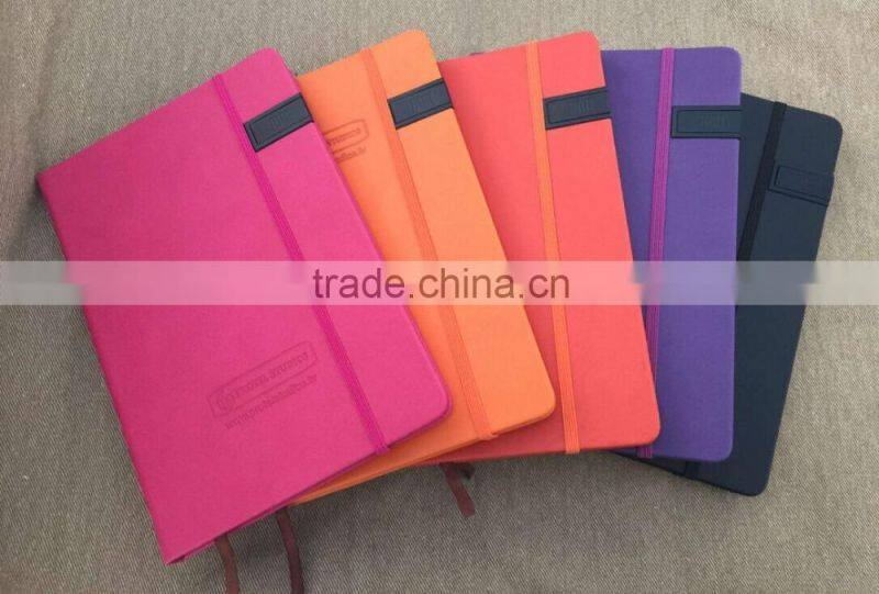 notebook with elastic closure, lanybook notebook with usb closure