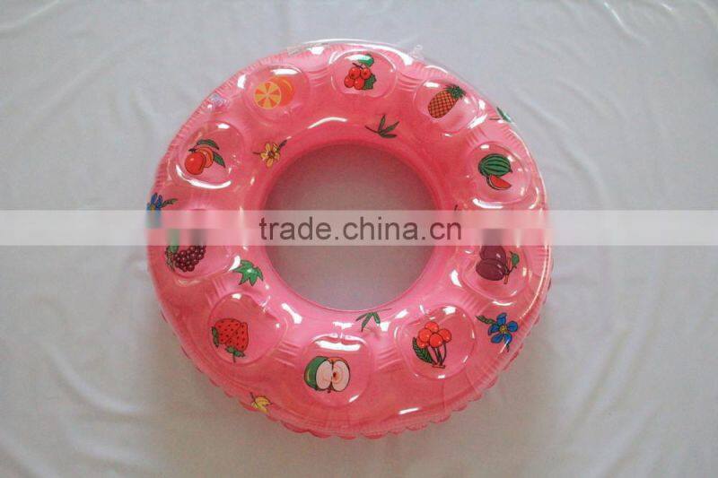 2015 summer hotting sale inflatable PVC donut swim ring,baby/adult size water swim ring
