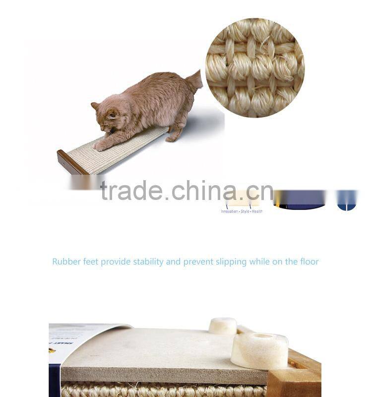 Wear-resistant Natural Sisal Scratching Board Pet Supplies Cat Toys Protecting Sofa and Wall From Cat's Paw