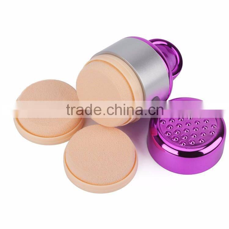 Auto Vibration Makeup powder Puff Skin Editor vibration foundation puff Electric cosmetic puff