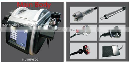 NL-RUV500 2014 New arrival professional manufacturer !40K Cavitation Instrument, Cavitation Weight Lossing,Body Slimming with CE