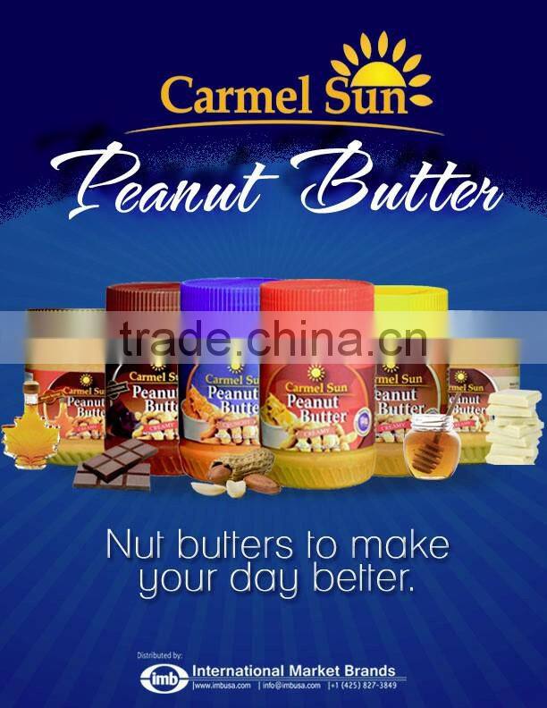 Carmel Sun Honey Peanut Butter