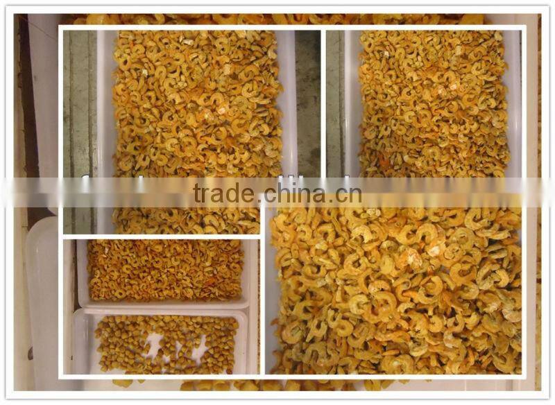 Dry Shelled Shrimps Meat Bulk Packing1100pcs