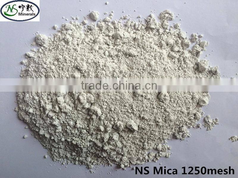 Muscovite 200 mesh Pure White Mica Powder