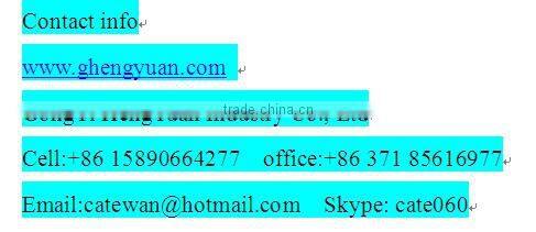 With ISO mechanical briquetting press