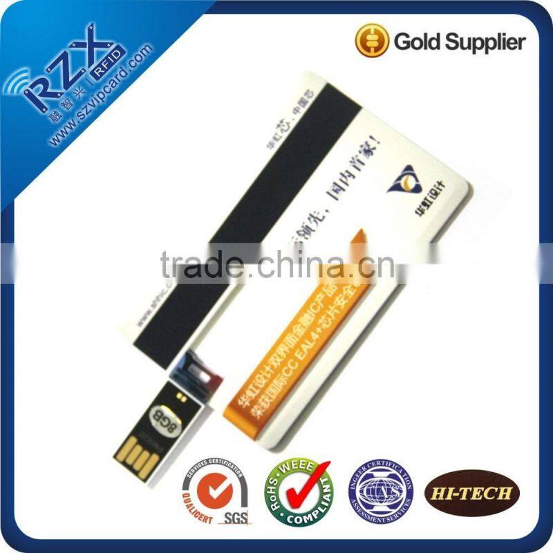 Custom design plastic memory card USB card with 2G-128G