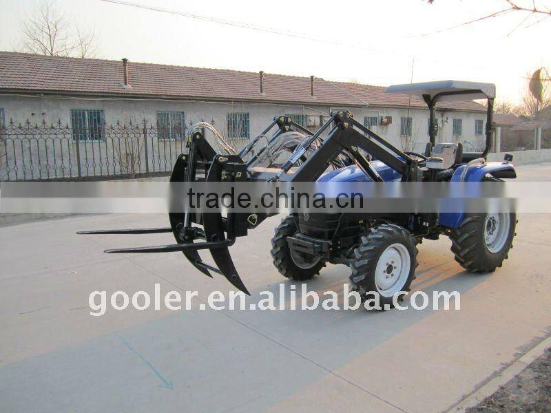 40-55HP garden tractor fit with front end loader, add Timber grapple, grass grapple