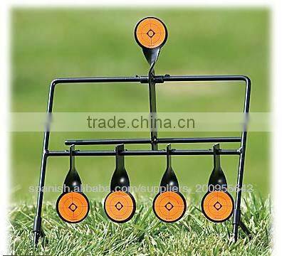 auto reset airgun shooting target/Metal Plinking Spinning Hunting