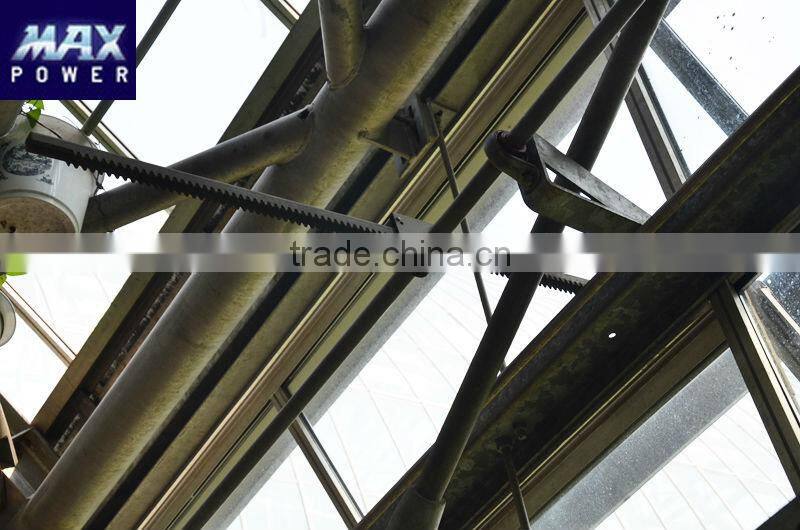 estante Rack and Pinion for greenhouse