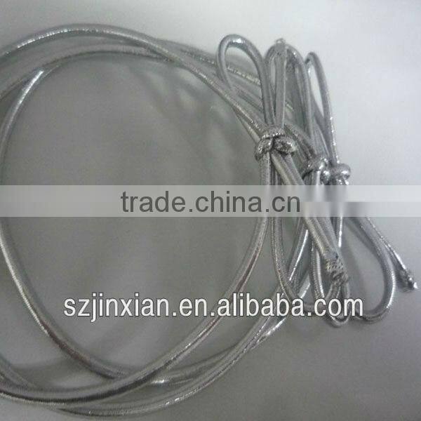 Silver Knotted Elastic Rope,Elastic Bow
