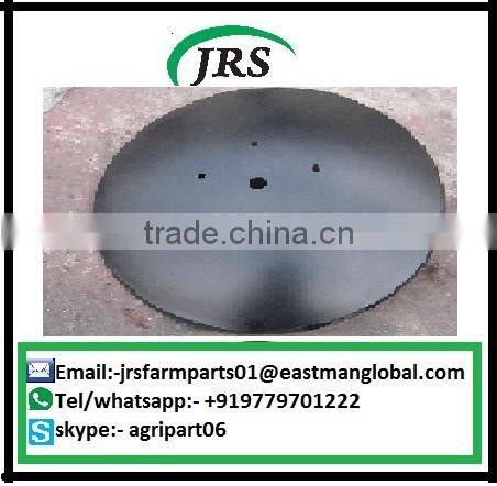 Plain harrow disc with hexagon hole with carbon steel