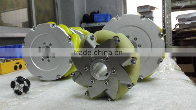 8 Inch Heavy Duty Industrial Mecanum Wheel NM203A ( professional custom,payload:300kg/pcs)