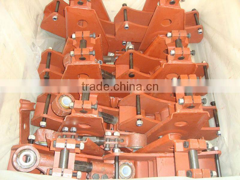 China Supplier Trailer Parts 3 Axle German Mechanical Suspension