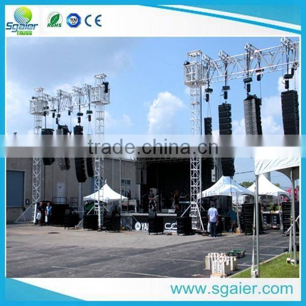 5-8m outdoor aluminum line array speaker truss towers
