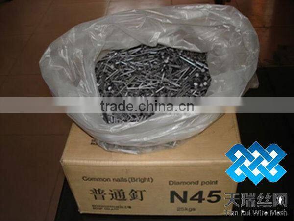 Low price polished/galvanized common nails(factory)
