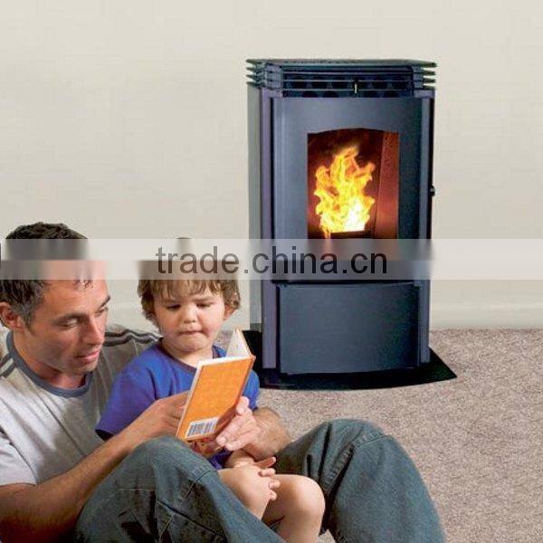 high efficient pellet stove from poland/ stove with chimney/ pellet stove with remote control