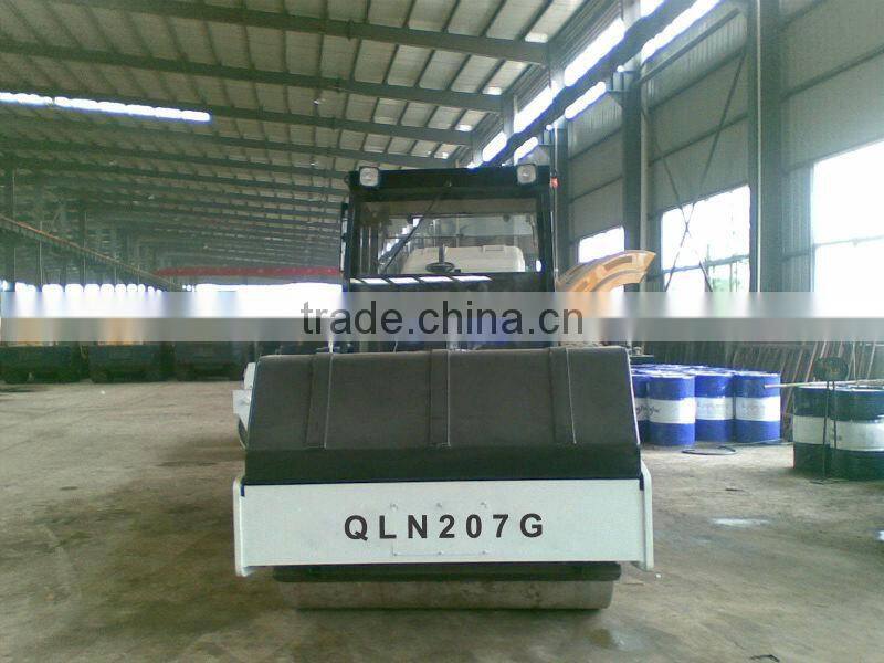 7 ton tyre drive singel drum vibratory road roller