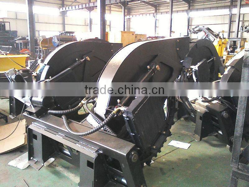 Disc trencher - disc trencher for skid steer loader