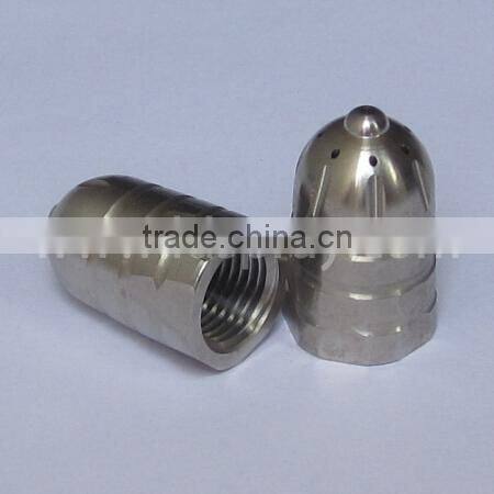 Female Round Stainless Steel SS or Alum blowing air nozzles with 7 grooves