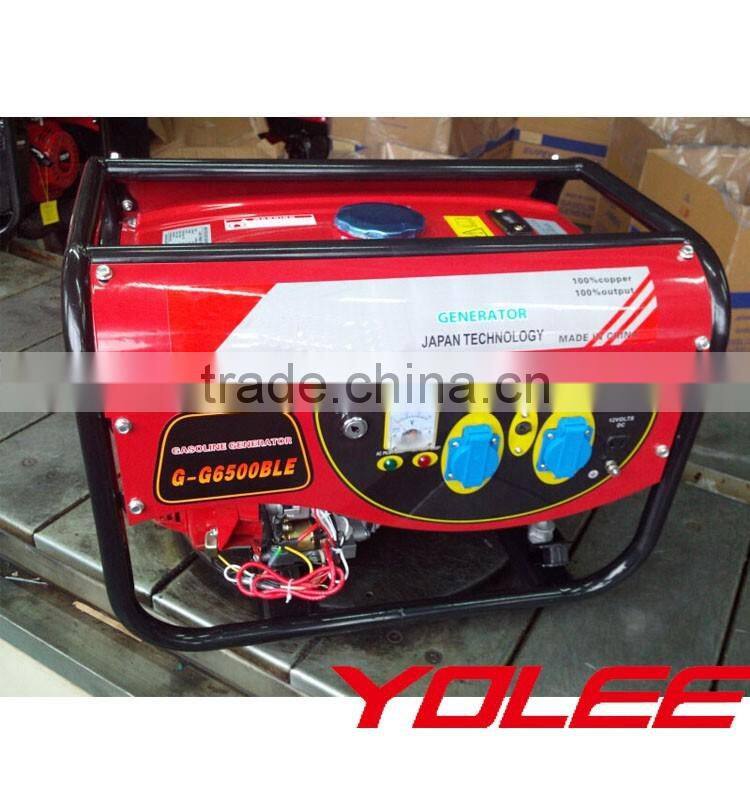 8500w gasoline generator, 15hp gasoline generator, kw 6500 generator
