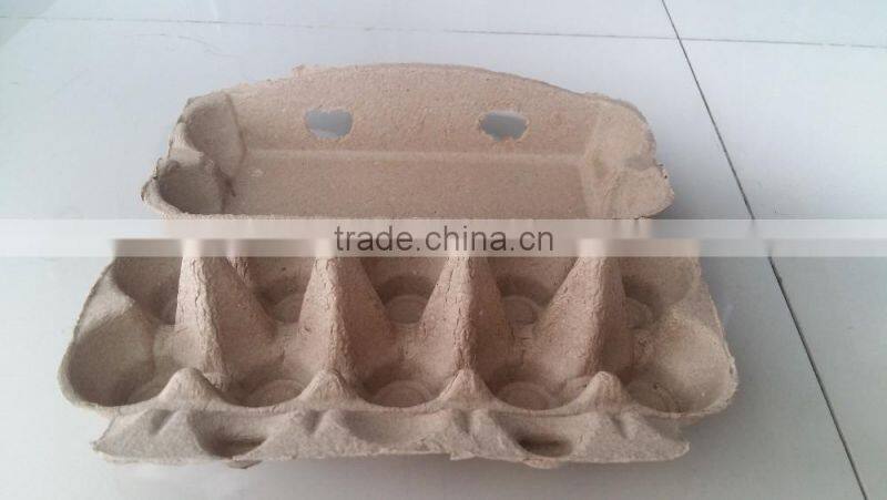 Pulp color egg trays/ paper open egg trays for sale