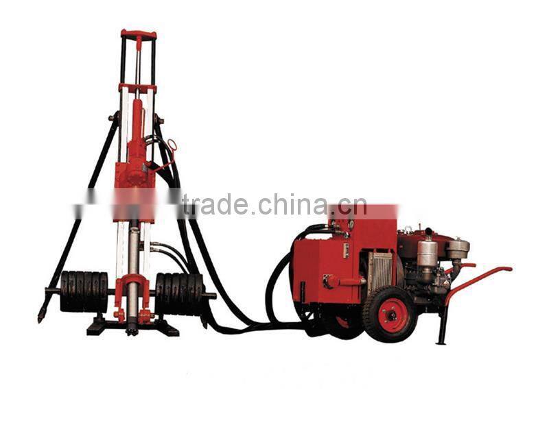LD90 portable Gold mine hydraulic borehole drilling machinery