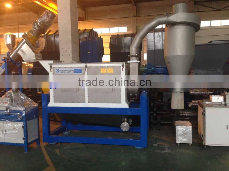PE PP hard plastic dewatering machine