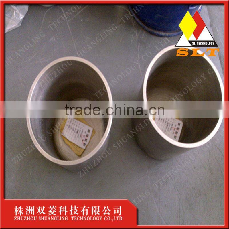 304 and 316 stainless steel crucible with stainless steel crucible cover