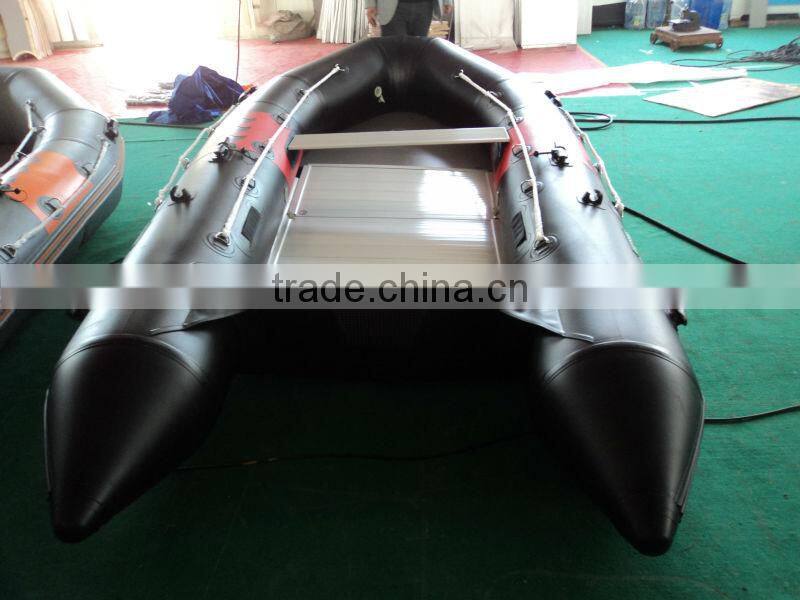 ce PVC material aluminium floor high-speed inflatable boat