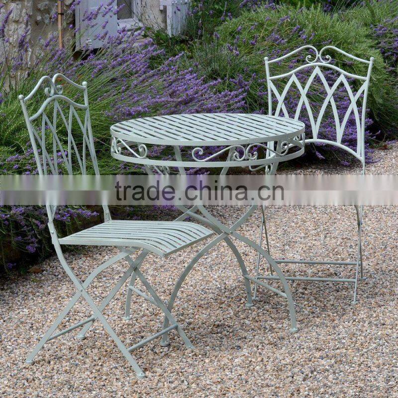 POWERLON Top 1 Outdoor Furniture Metal Foldable Table Set
