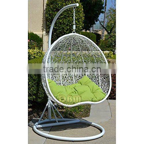 2 Person Seater Egg Shape Wicker Rattan Hammock
