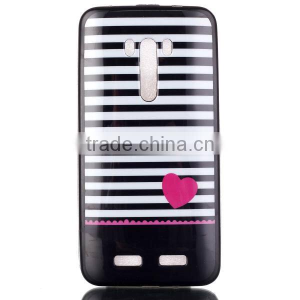 Factory Price TPU IMD Waterproof Silicone Phone Case For Zenfone 2 Selfie ZD551KL