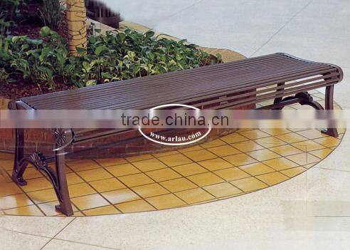 Arlau Cast Aluminum Garden Set,Metal Frame Bench,Outdoor Metal Park Bench