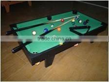 Mini Table Top Pool Table with Cues, Triangle and Chalk