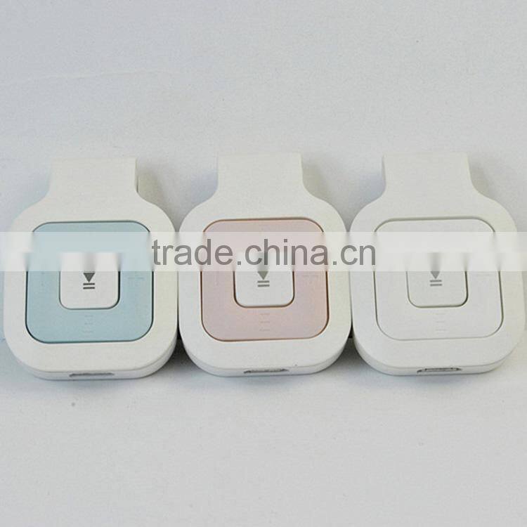 2015 Hot selling ultra lightweight Bluetooth Receiver headset with Built In Microphone