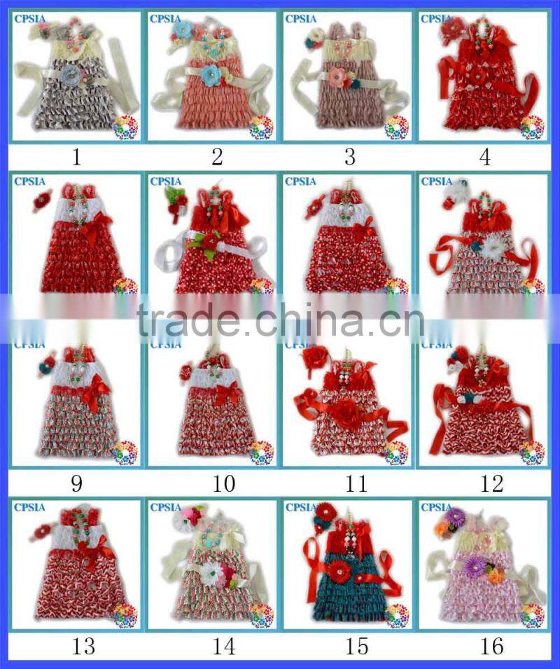 Christmas Prom Dresses Infant Boutique For Girl 3 Years With Necklace&Headband Beautiful Baby Dresses