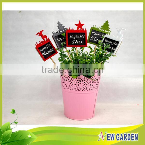 Professional Beautiful Eco Friendly Plant Pot Stick Decoration