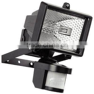 150W 500W Floodlight Pir Motion Sensor Garden Halogen Security Light 550556