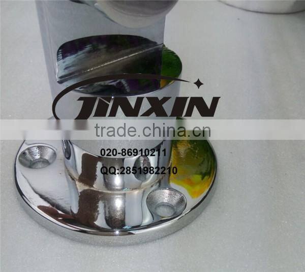 JINXIN stainless steel simple installation glass balustrades spigots_staircase railing