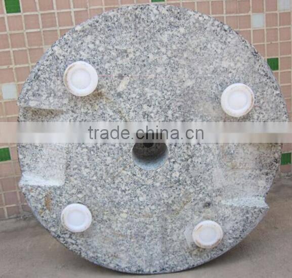 40KGS Garden Handle Round Marble Parasol Base CMRH-40