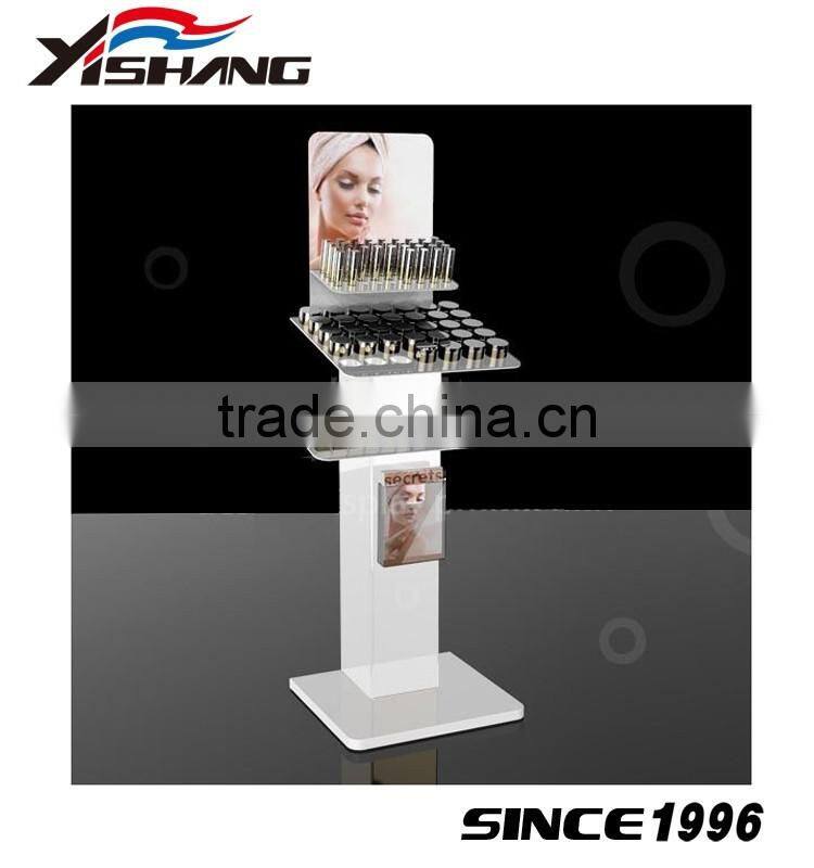 Cardboard supermarket rack soap display stands