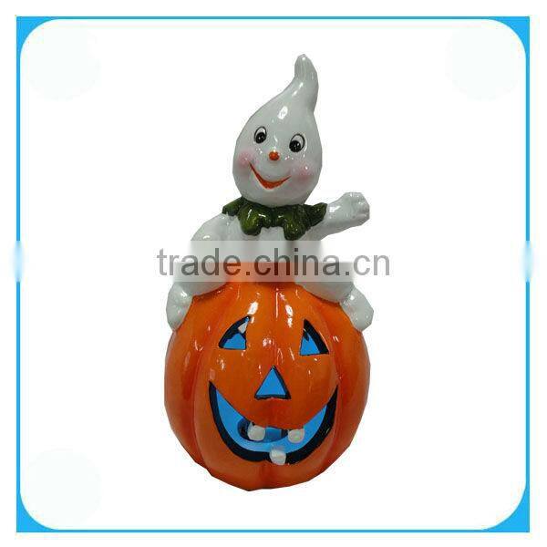 2013 Funny Ceramic Halloween Pumpkin With White light