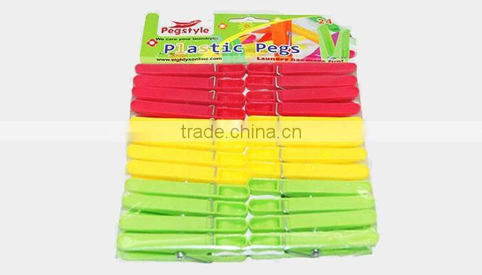 Promotional and multifunctional plastic hot selling clothes peg