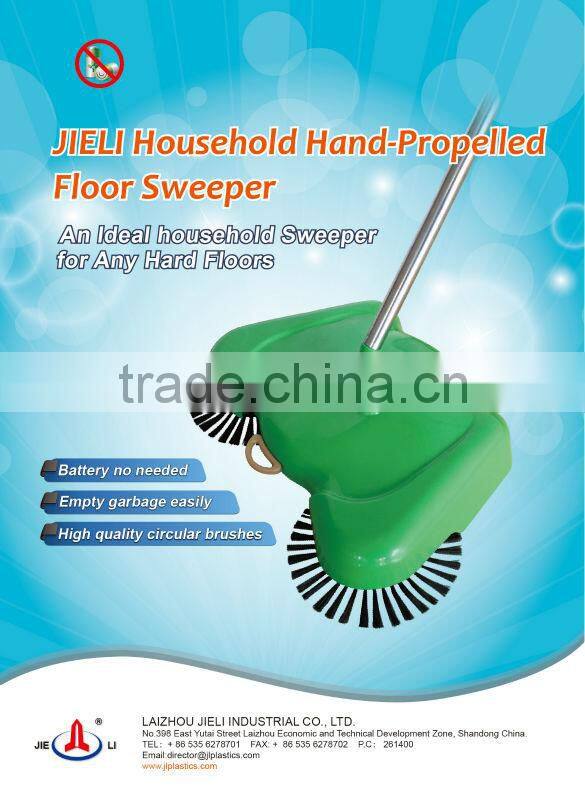 JL360 Hand push Propelled Floor Sweeper