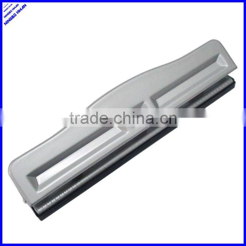 2015 new design cheap flat plastic 3 ring binder hole punch